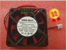 1 PCS NMB Fan 2406KL-04W-B20 DC 12V 0.10A 6015 6CM 2 pin Cooling fan