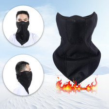 Winter Ski Half Face Mask Fleece Ear Warm UV Sun Protection Windproof Face Cover