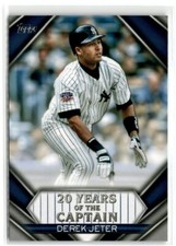 2020 Topps Update #YOC-97 Derek Jeter 20 Years of The Captain Yankees HOF