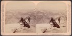 Sierra Nevada Mountains, CA Clouds Rest, Matterhorn Real Photo Stereoview