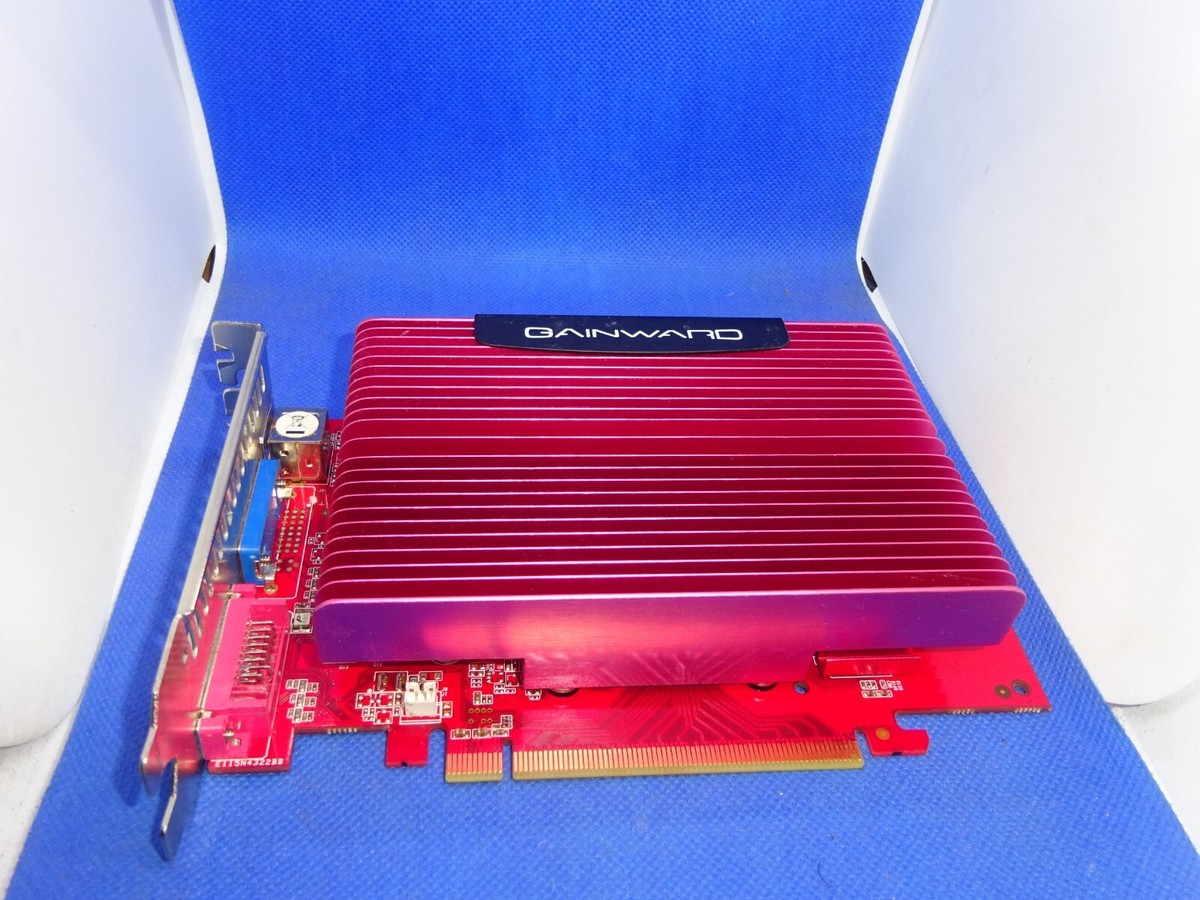 GAINWARD GEFORCE 8500 GT 256MB PCI-E GRAFIKKARTE DVI VGA S-VIDEO