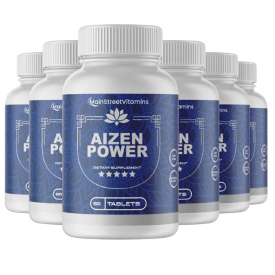 Aizen Power, Aizen Power Male Enhancement Supplement - 6 Bottles