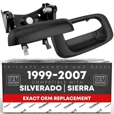 Tailgate Handle & Bezel for Chevrolet Silverado; GMC Sierra 1500, 2500, 3500 ...