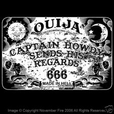 Captain Howdy Board The Exorcist Hail Satan Possessed Ouija Horror Shirt NFT332