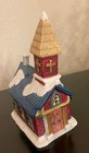 Vintage K's Collection Ceramic Hand Painted Holiday Village Church 5.25" — photo 7