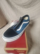 New Old Skool Men's 8.5 Navy Women 10. 0
