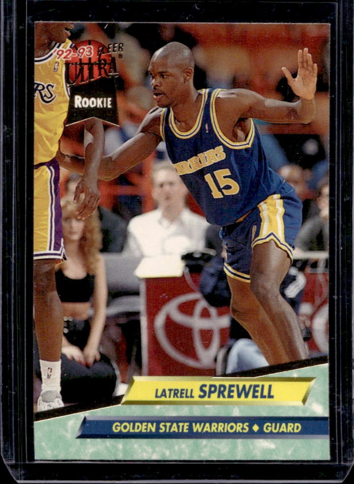 1992-93 Fleer Ultra Latrell Sprewell Rookie RC #266 Warriors