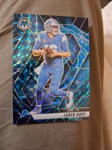 2025 Mosaic Jared Goff No. 194 Genesis Case Hit SSP Detroit Lions