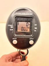 Genuine Gold's Gym Battery Operated 3.5mm Plug In Work Out Tracker Display Unit