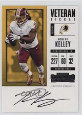 2017 Panini Contenders Veteran Ticket Robert Kelley #384 Auto 1ax