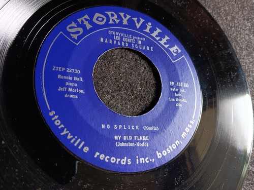 Lee Konitz - In Harvard Square - 7" EP - US Storyville - Foto 4 di 4