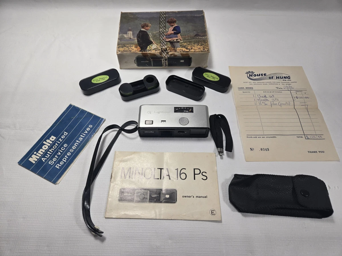 Minolta Minolta 16 Vintage Subminiature Cameras for sale | eBay
