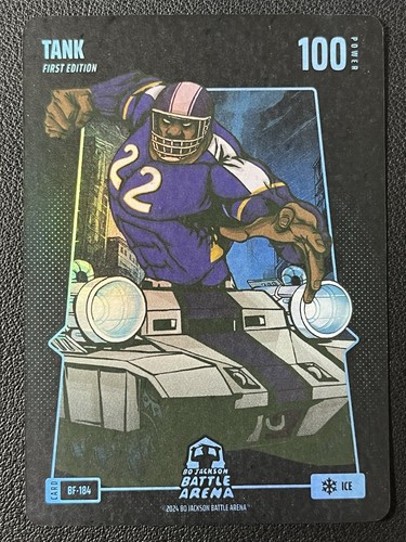 2024 Bo Jackson Battle Arena Derrick Henry Tank BATTLEFOIL ICE First Edition