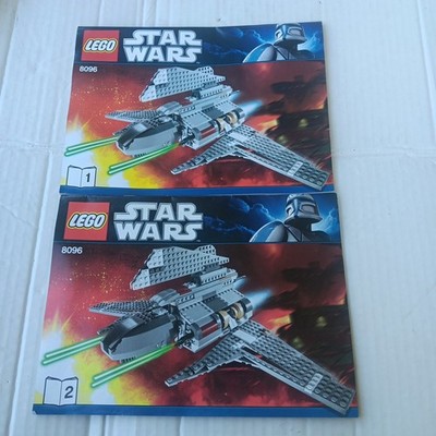 LEGO Star Wars 8096 Palpatine s Shuttle   Instruction Manuals Only   Books 1 & 2
