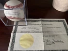 Willie Mays Autographed Baseball  W/ Americana Memorabilia COA