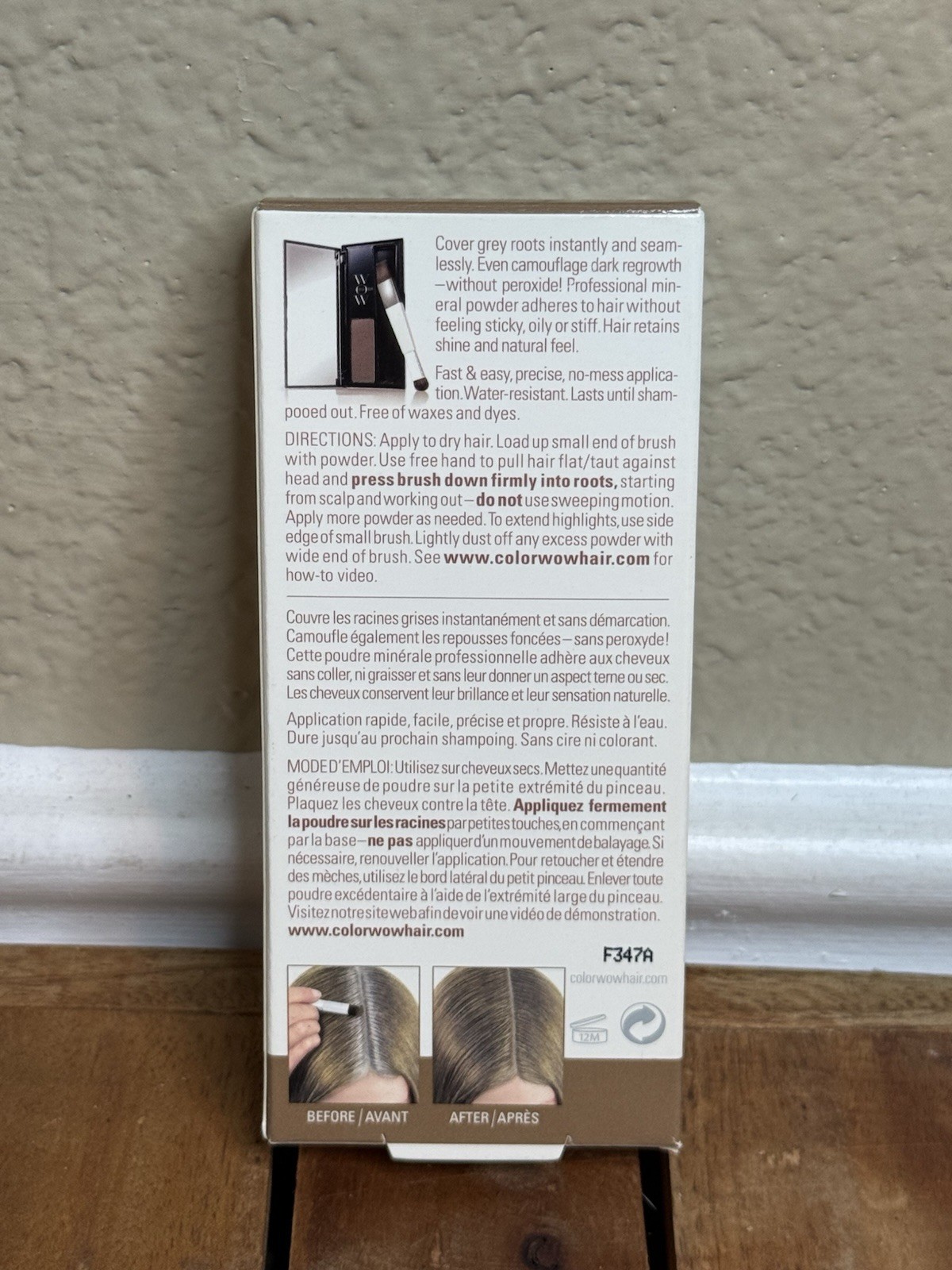 Color Wow Root Cover Up DARK BLONDE - Full Size 0.07 oz - BNIB