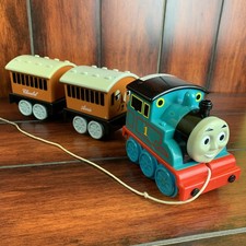 Pull Along Thomas the Tank Engine - Clarabel and Annie Railroad Friends