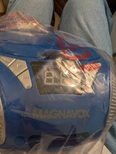 Magnavox MD6924 Blue Color Top Loading Cd Boombox w/AM-FM Radio