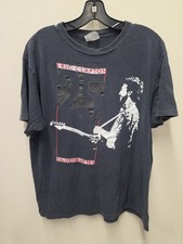 Vintage Eric Clapton 25th Anniversary Tour T Shirt XL Hanes USA Made Concert Tee
