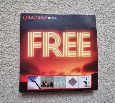 Free 5 Classic Albums - 5 x CD Set - Free / Fire and Water / Highway 