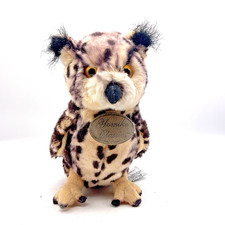 Yomiko Classics By Russ Realistic Spotted Brown Owl Plush Stuffed Animal 8" Tall
