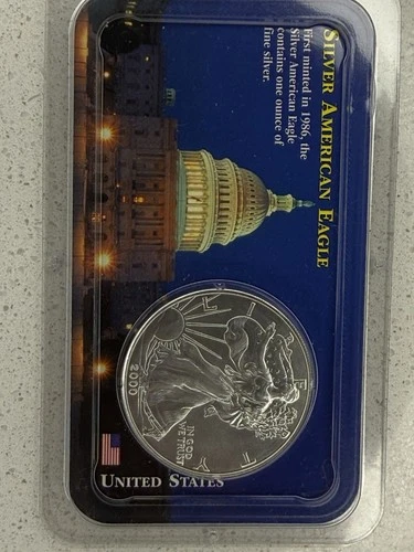 American  Silver Eagle 2000 brilliant uncirculated