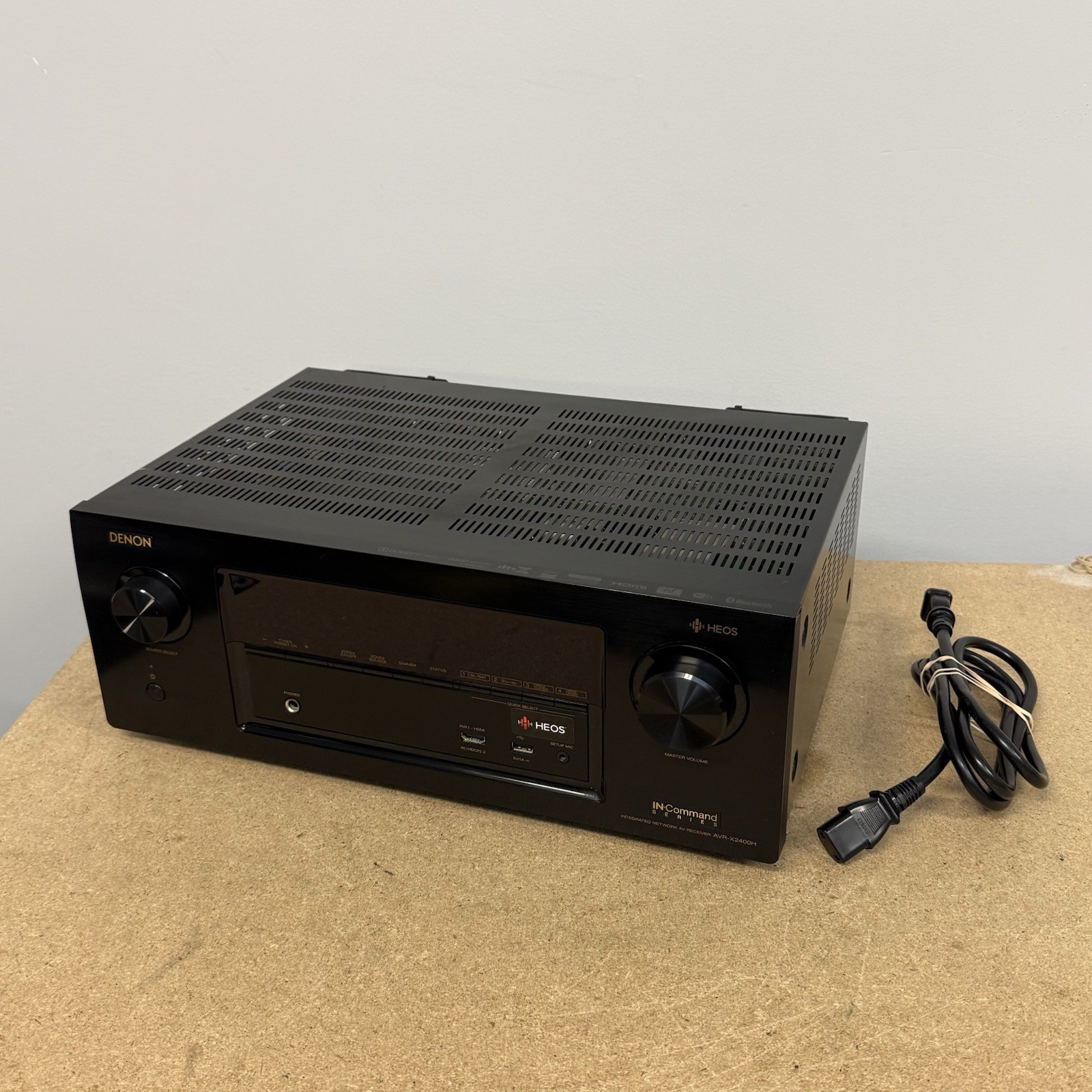 Denon AVR-S740H Full 4K Ultra HD 7.2-Channel Network AV Receiver Tested Works