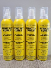 4 Pack Marc Anthony Strictly Curls Styling Foam Extra Hold Mousse 10 oz New