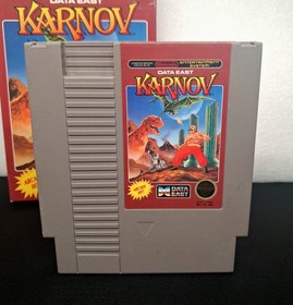Karnov Nintendo NES Complete CIB Excellent Condition