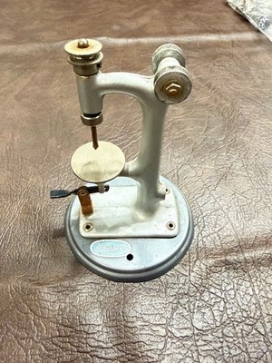 Vintage Wilesco M51 Drilling Machine - Cast Iron Steam Engine Accessory - German