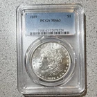 1889 Morgan Silver Dollar PCGS MS63 $1 Uncirculated Philadelphia