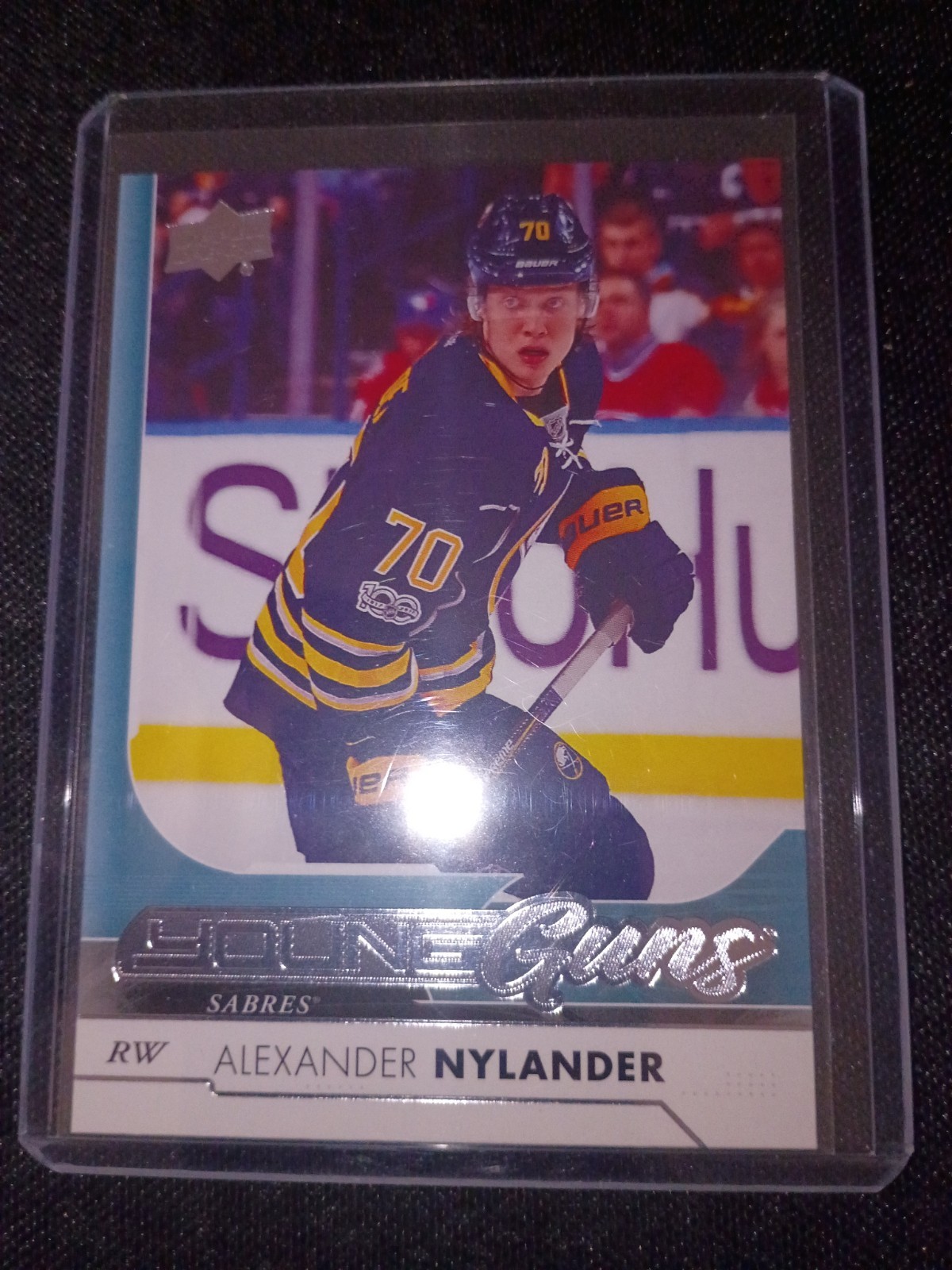 2017-18 Upper Deck - Young Guns Alexander Nylander #222 (RC)