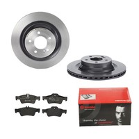 Brembo Bremsscheiben Ø320MM + BremsbelÄGe Hinten FÜR MERCEDES-BENZ CLS E-KLASSE