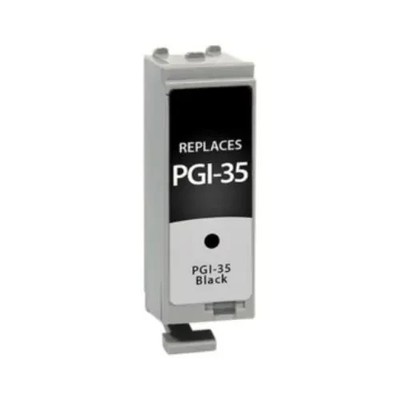 Premium Compatible for Canon PGI35BK Black - Inkjet - 10pk