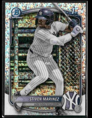 2025 Stiven Marinez Bowman Chrome Mini Diamond