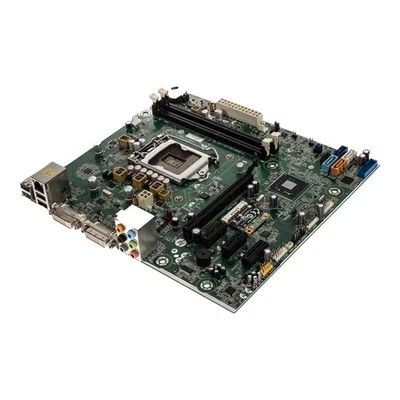 Mainboard HP 696233-001 H-JOSHUA-H61-uATX SOCKEL LGA1155 DDR3 PCIe mATX - Bild 1 von 2