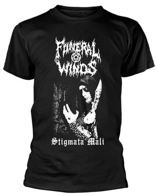 Funeral Winds Stigmata Mali schwarzes T-Shirt NEU OFFIZIELL