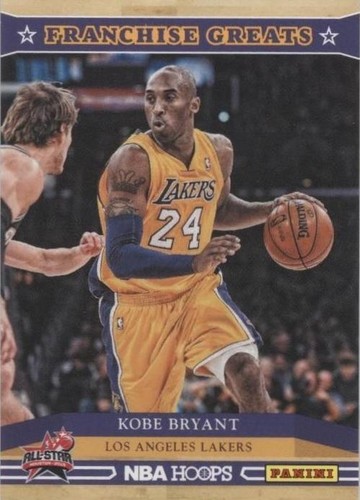 2013 Panini NBA Hoops China Chinese Extra Rare 1 Kobe Bryant PSA 6 
