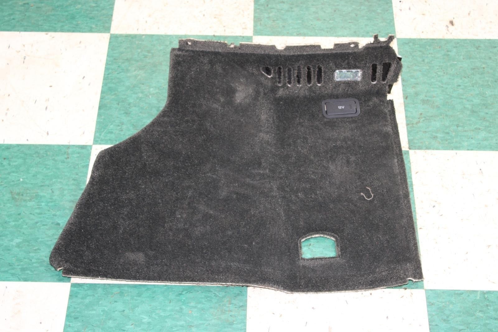 Bentley Flying Spur 2014-2019 Rear Right Luggage compartment floor panel Black