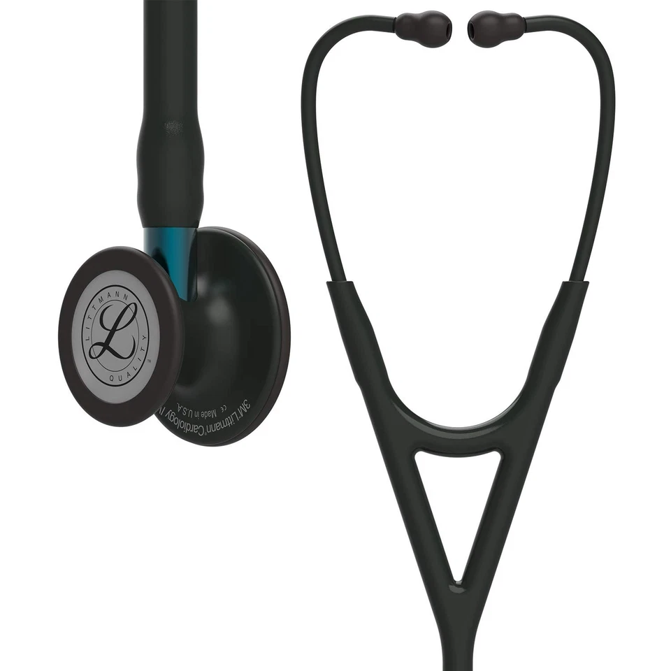 Littmann Cardiology IV Stethoskop 6201 Schlauch Schwarz zweiseitig - Bild 1 von 1