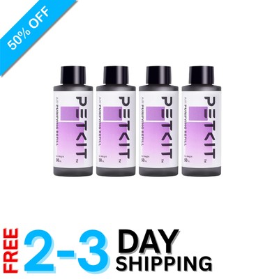 4-Pack Air Purifying Solution for PuraX PuraMax Cat Litter Boxes - 100% Natural