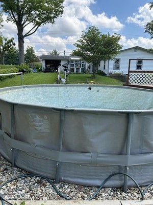 Summer Waves Complete Pool 18 X48 Everything Needed Except Water Local Pickup