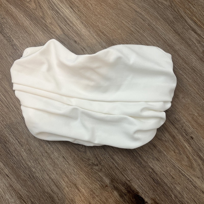 Zara White Strapless Corset Style Crop Top Size US 5