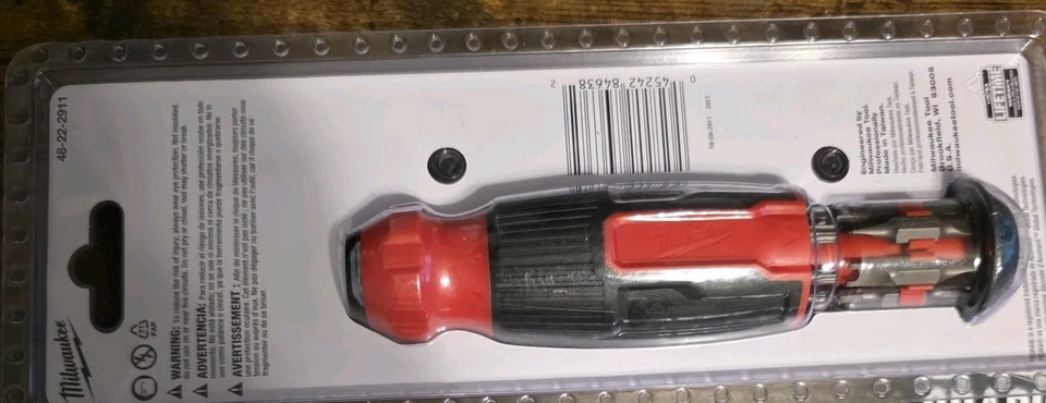 New 27 in. 1-Ratcheting Security Multi-Bit Driver BY Milwaukee 48-22-2911 - Image 2 of 2