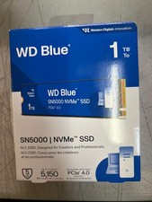 WD Blue SN5000 1TB NVMe M.2 2280 PCIe 4.0 SSD WDS100T4B0E-00CNZ0 5150MB/s
