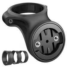 TUSITA Seat Post Quarter Turn Mount Compatible with Garmin Varia Mount, Black