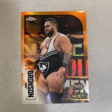 2020 Topps Chrome Bronson Reed Rookie Orange Refractor /25