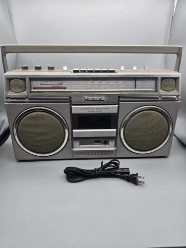 Vintage Panasonic RX-5030 AM / FM Stereo Cassette BoomBox Radio Recorder - WORKS