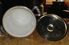 Vtg Towle Silverplated Insulated Ice Bucket & Stainless Wine Caddy  Storage Bags — photo 7