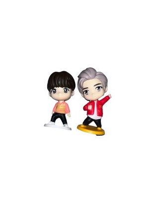 McDonald's TinyTAN x BTS 2025 Happy Meal Toy Figure Throwback Suga And Encore RM